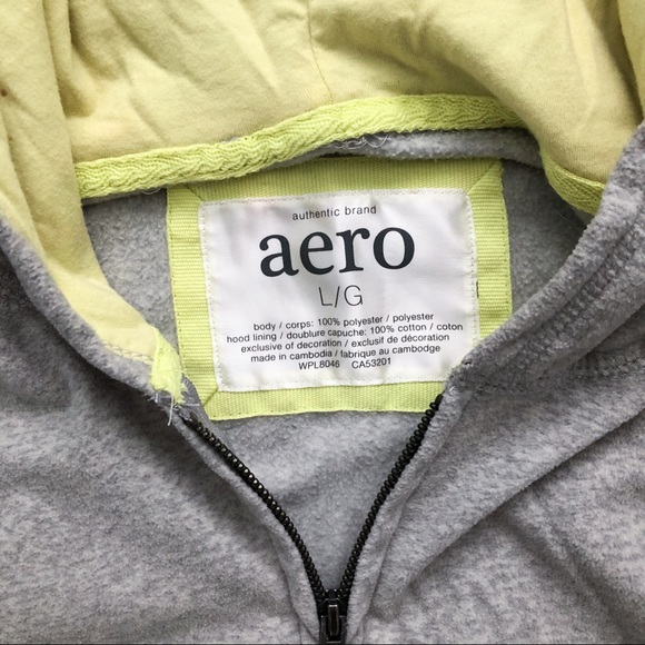 Aeropostale Zip-up Lounge Hoodie - Picture 2 of 3